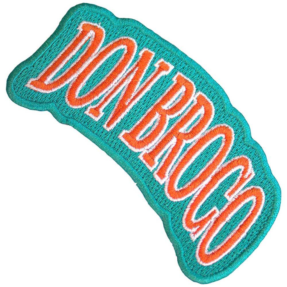 Don Broco - Orange Logo Patch - Groen/Oranje